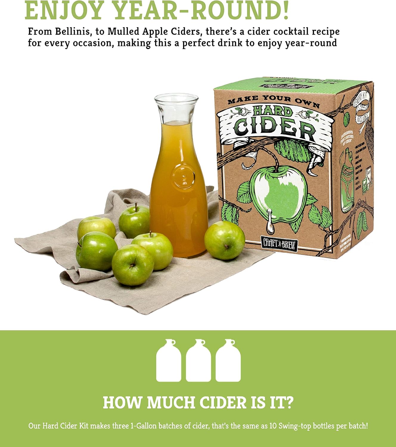 Hard Cider Kits for Home Brewers: From 1-Gallon Starter Sets to Conical Fermenter Builds