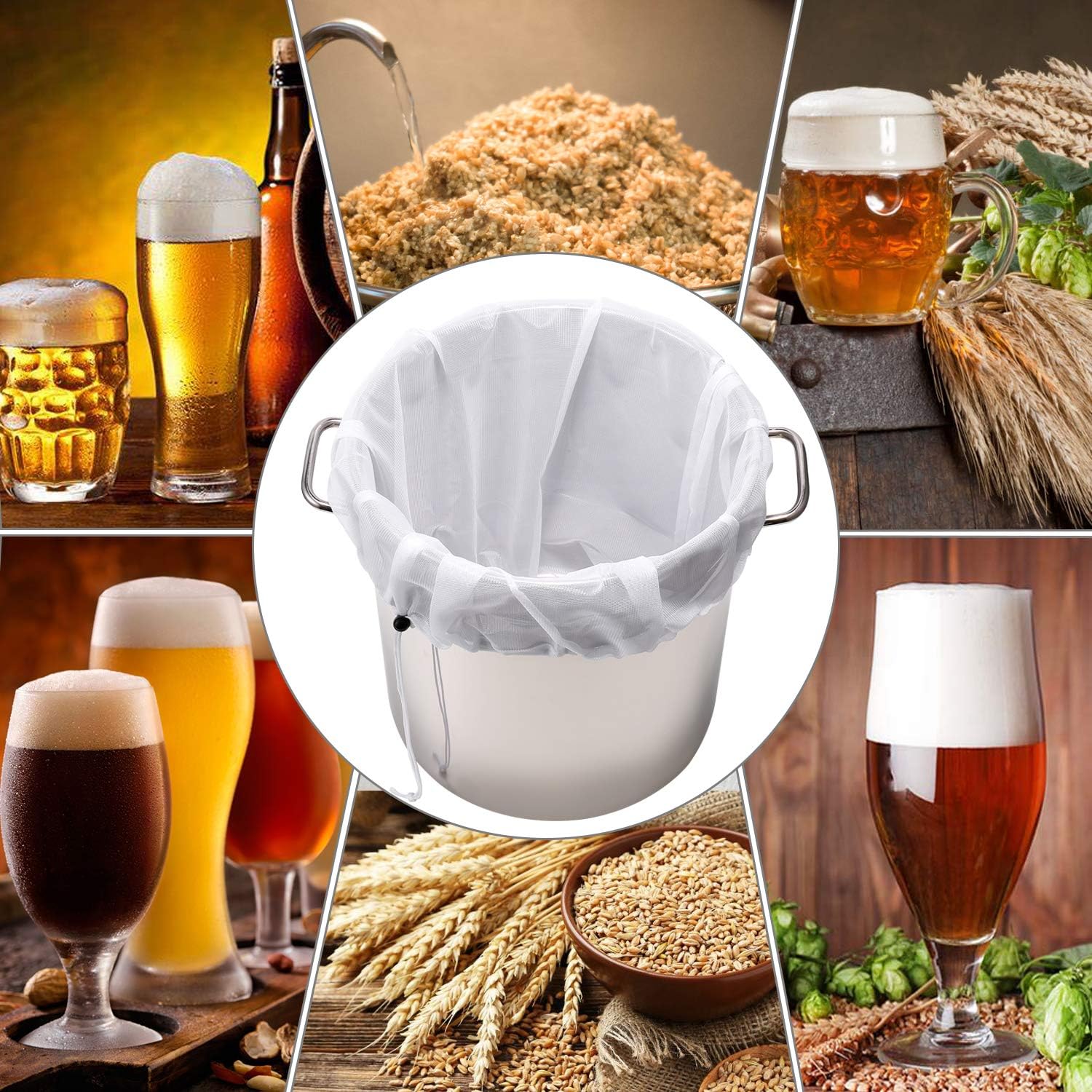 BIAB Brew Bags Compared: Mesh Micron, Bag Size, and Durability for All-Grain Brewers